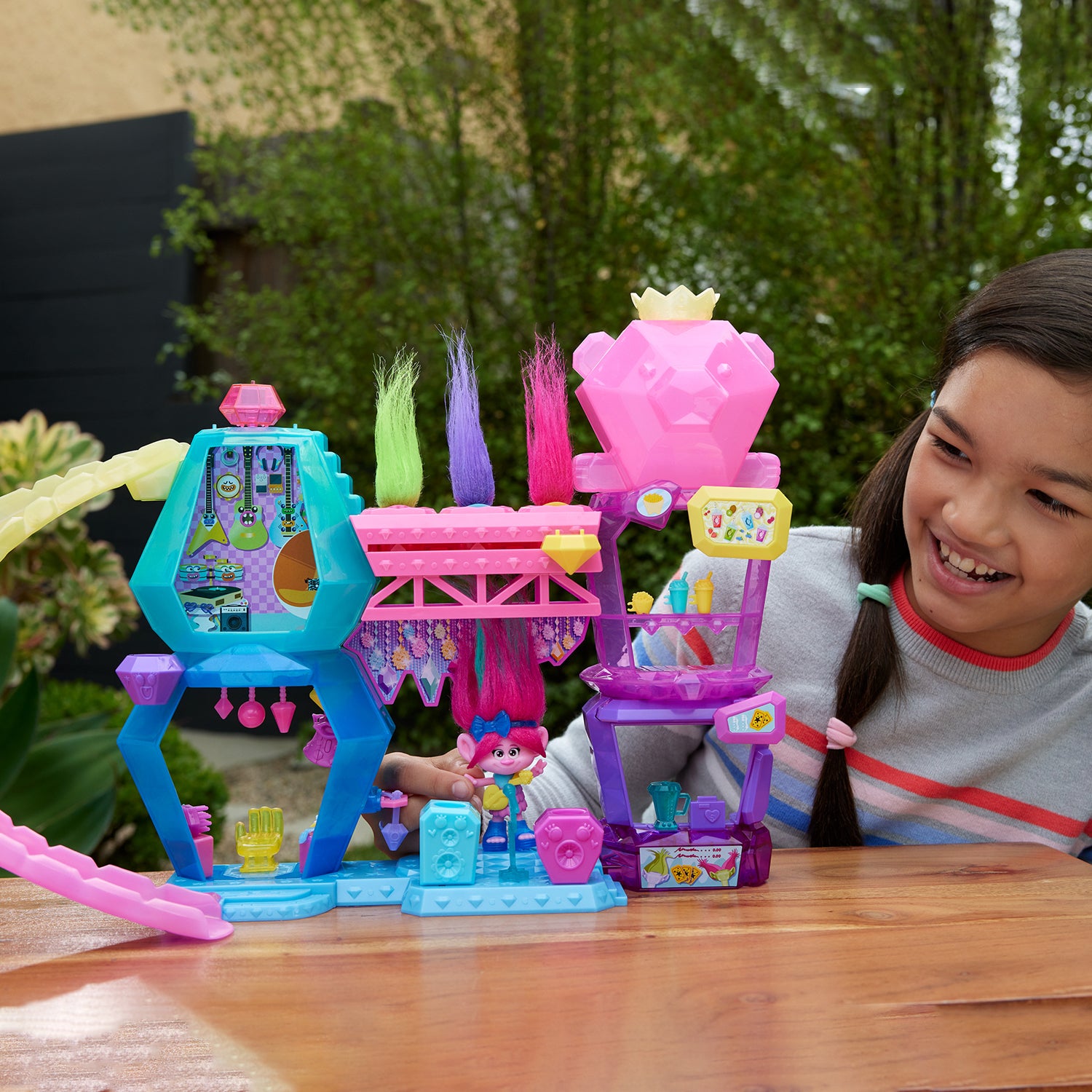 MATTEL - Trolls Tutti Insieme Playset Mount Rageous